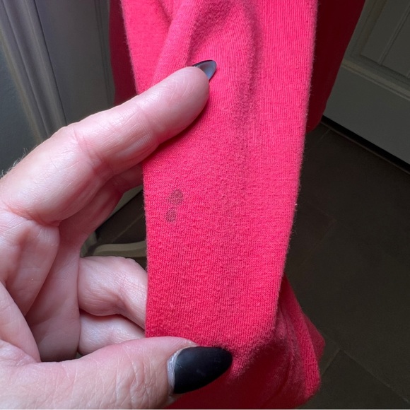 Energie Vibrant Red‎ Long Sleeve Tee Women’s Size Large - Picture 8 of 14